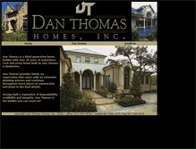 Tablet Screenshot of danthomashomes.com